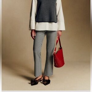 J.CREW Gingham Winnie Pant